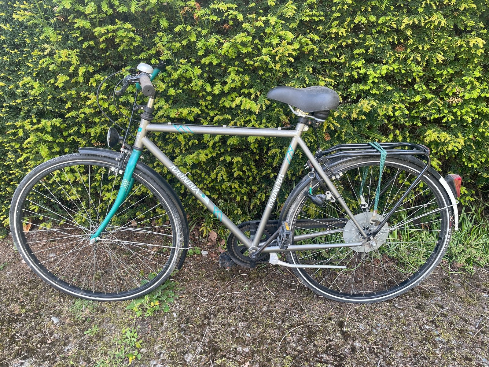 Mondia heren fiets, Ophalen, Gebruikt