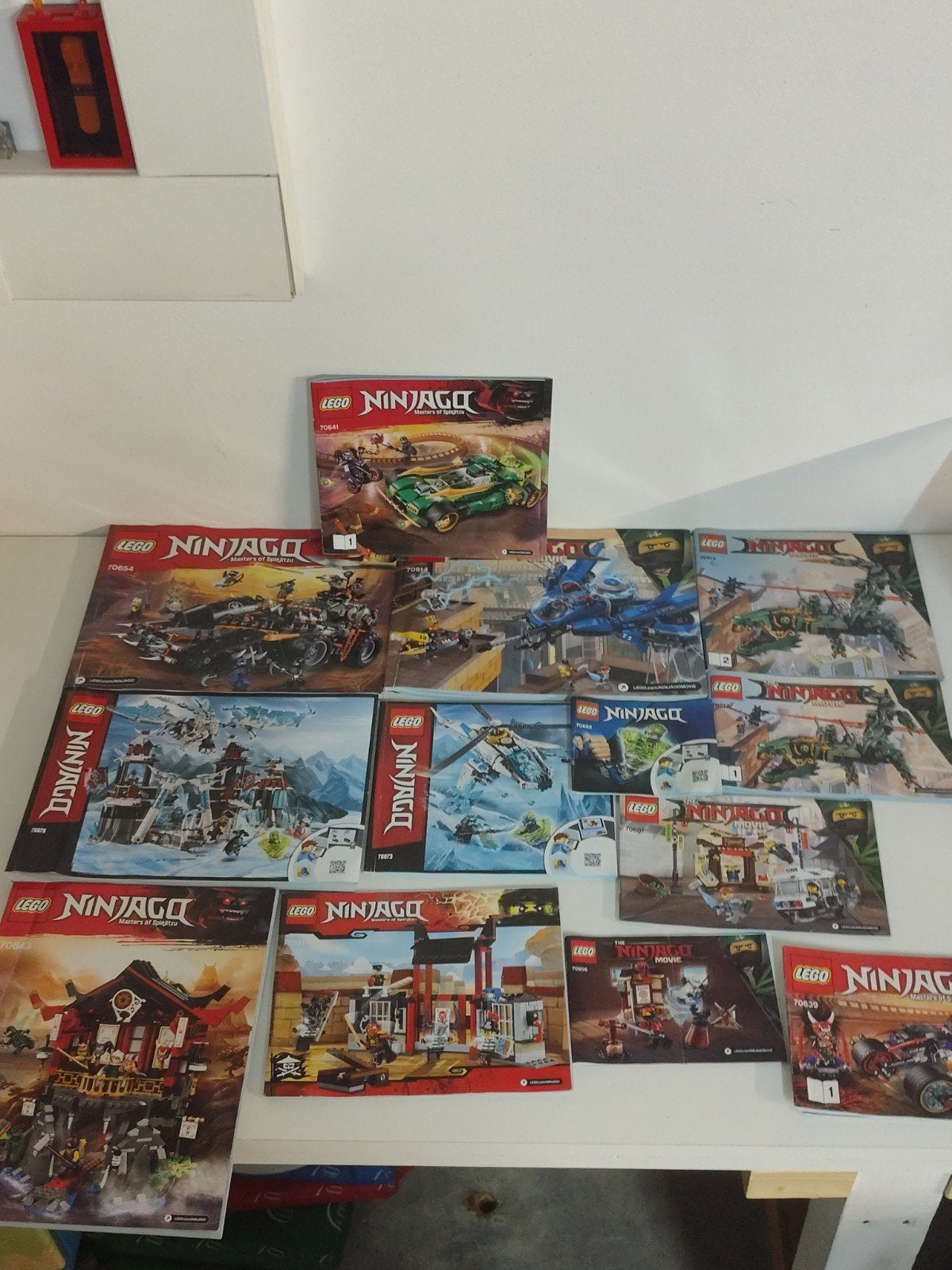 lot 12 Lego Ninjago sets, Inclusief instructies, Lego, Ophalen of Verzenden, Zo goed als nieuw