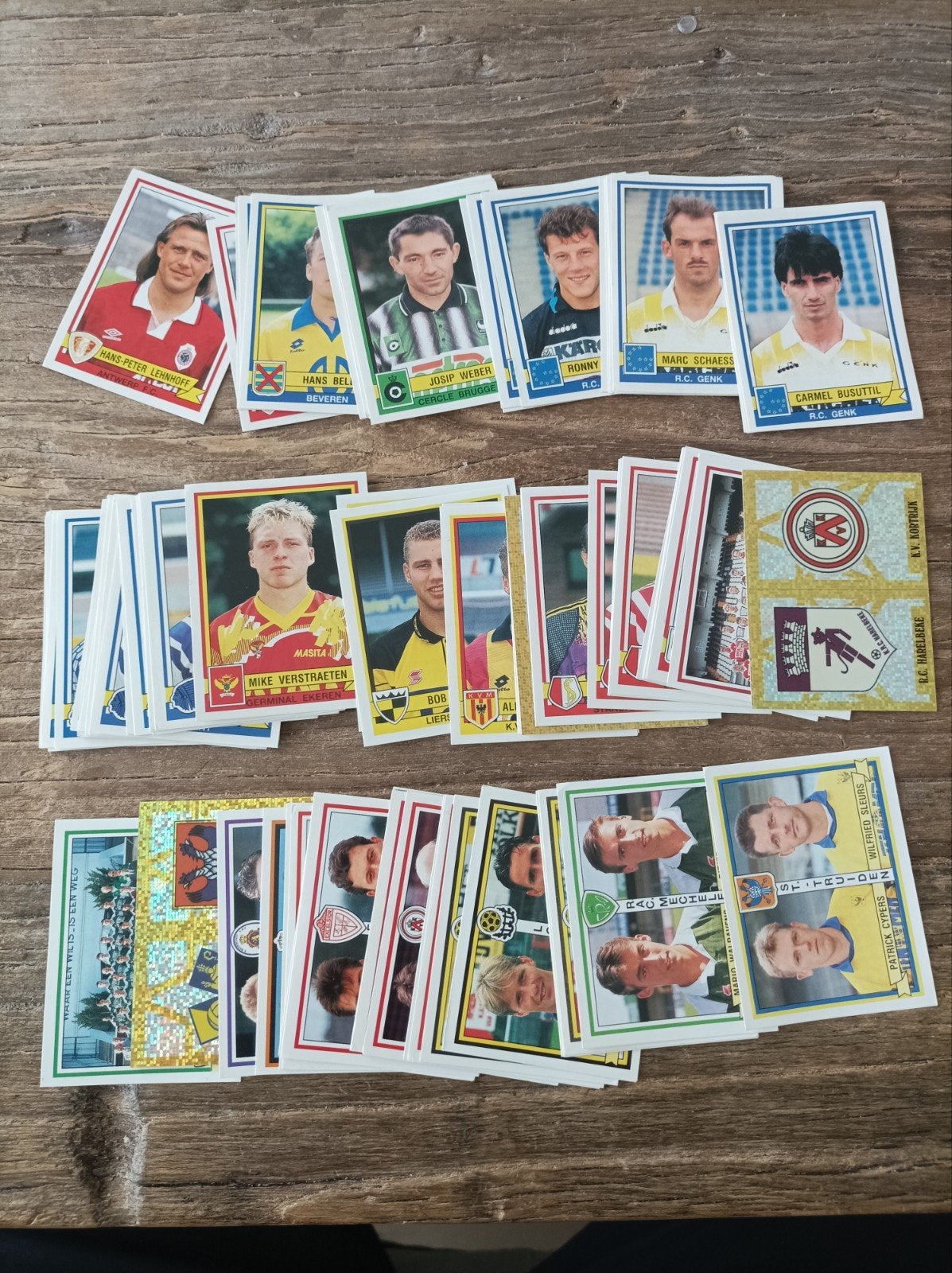 Panini Football Belgium 94, 82 autocollants différents, Enlèvement ou Envoi