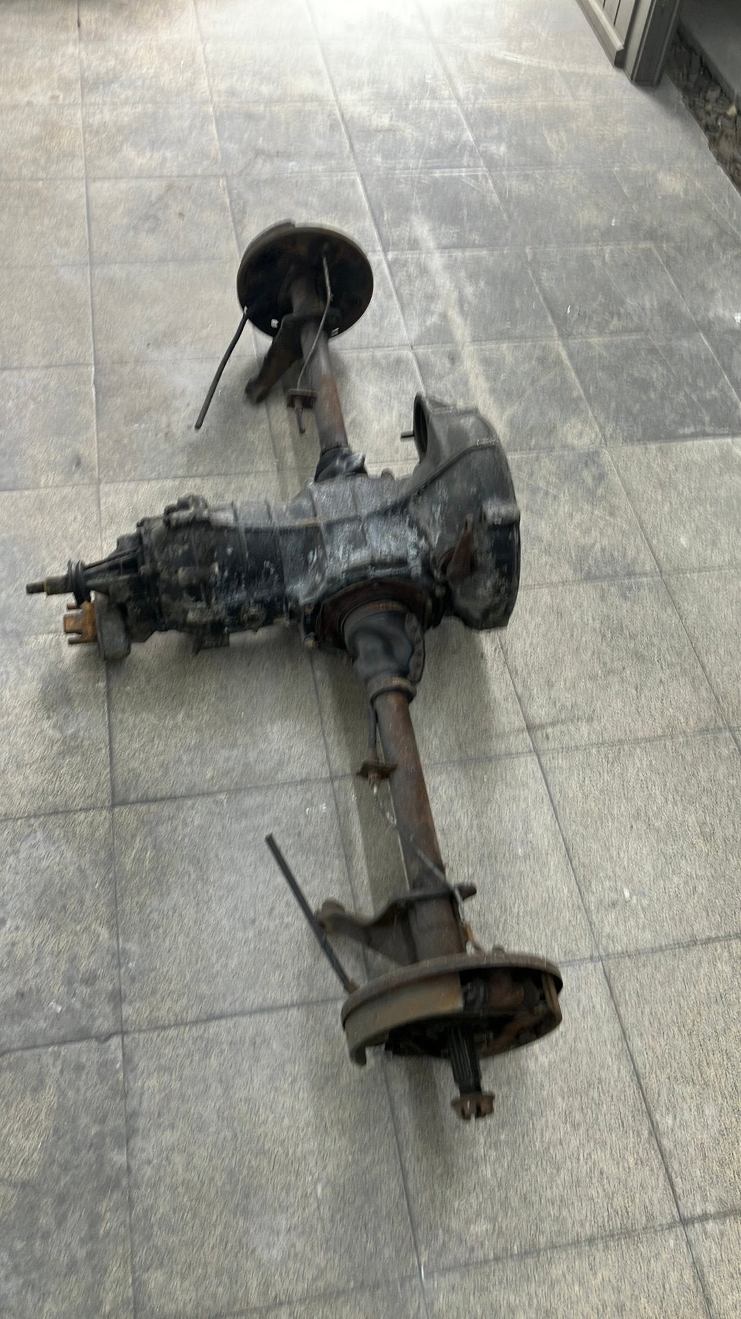 Vw kever versnellingsbak, Ophalen