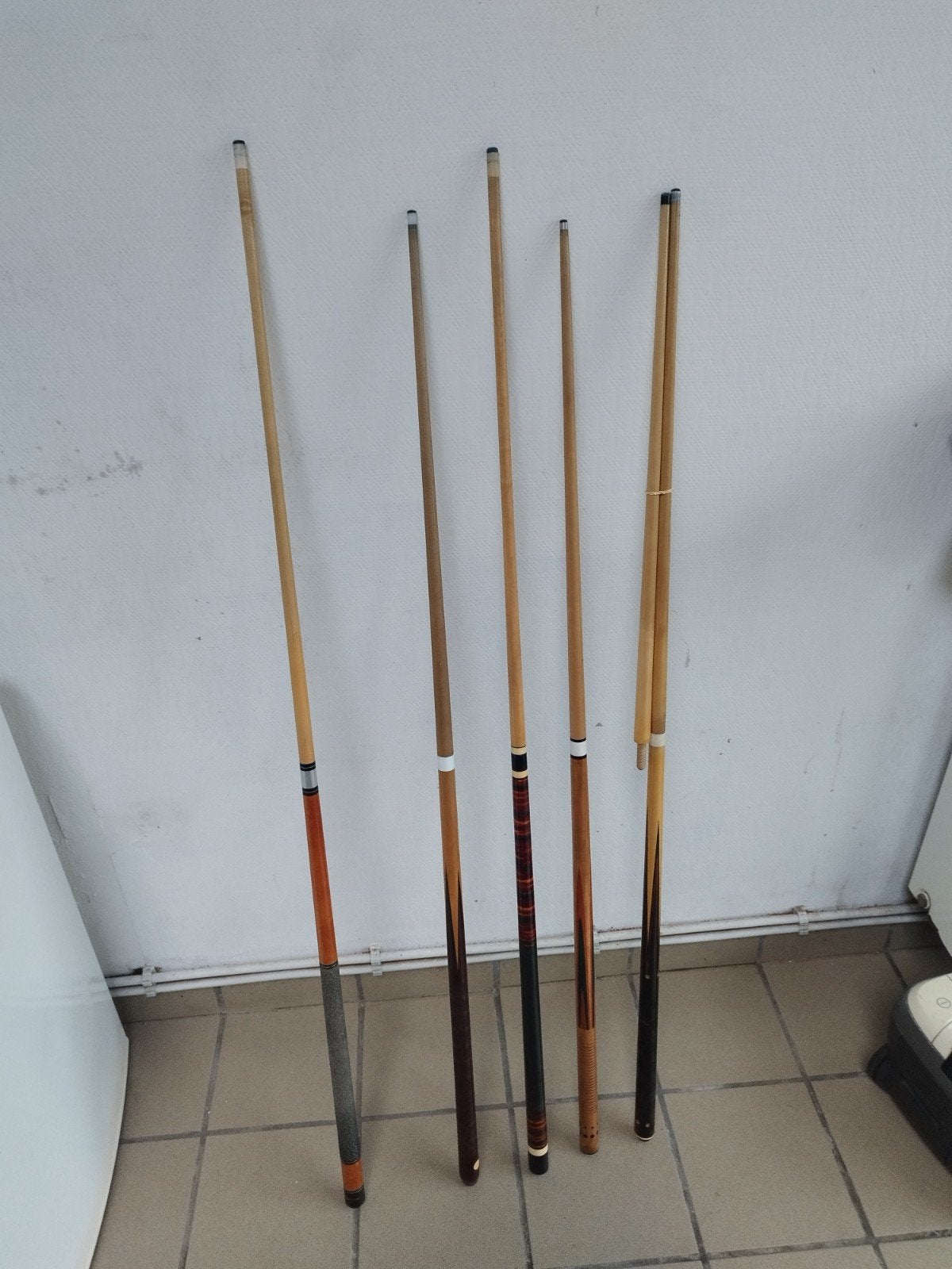 queue de billard, Enlèvement, Utilisé, Queue ou Boules