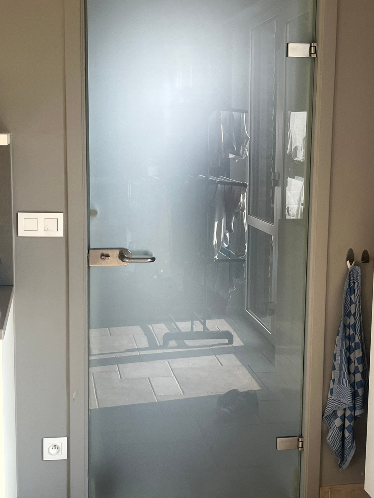 Glazen binnen Deuren  2 Stuks, Doe-het-zelf en Bouw, Ophalen, Zo goed als nieuw