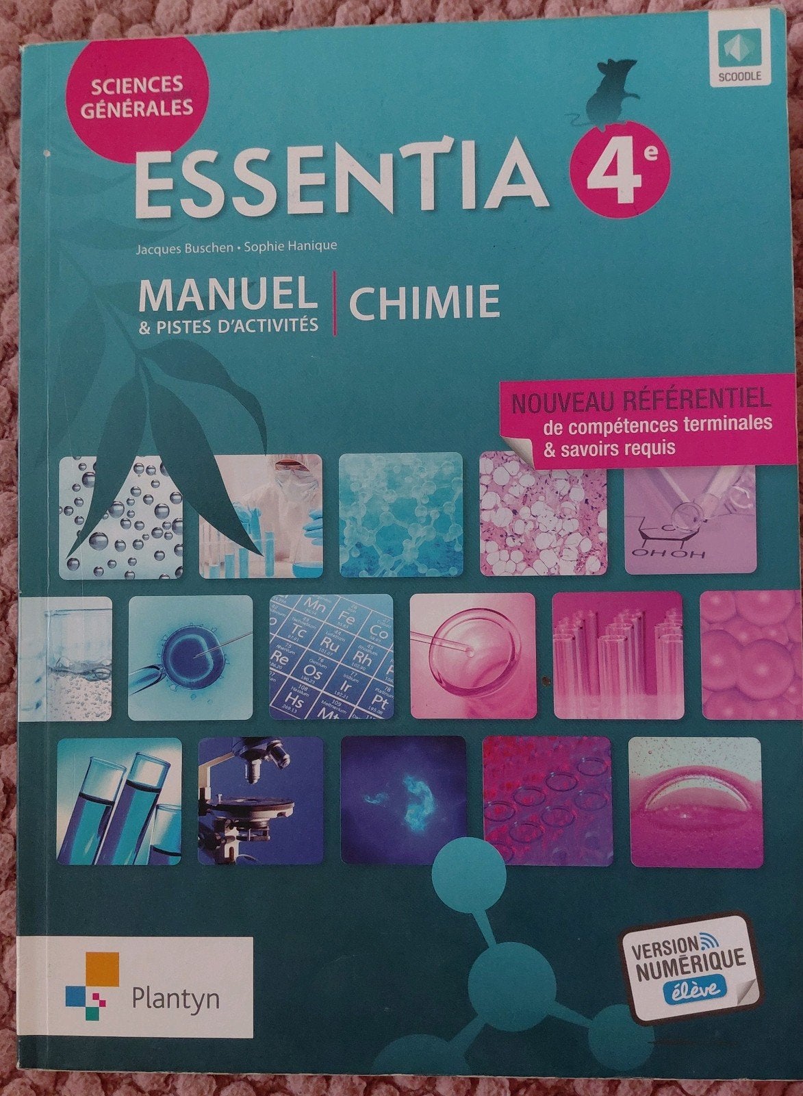 Livre Chimie Essentia 4e - Plantyn, Enlèvement ou Envoi, Plantyn, Secondaire, Chimie