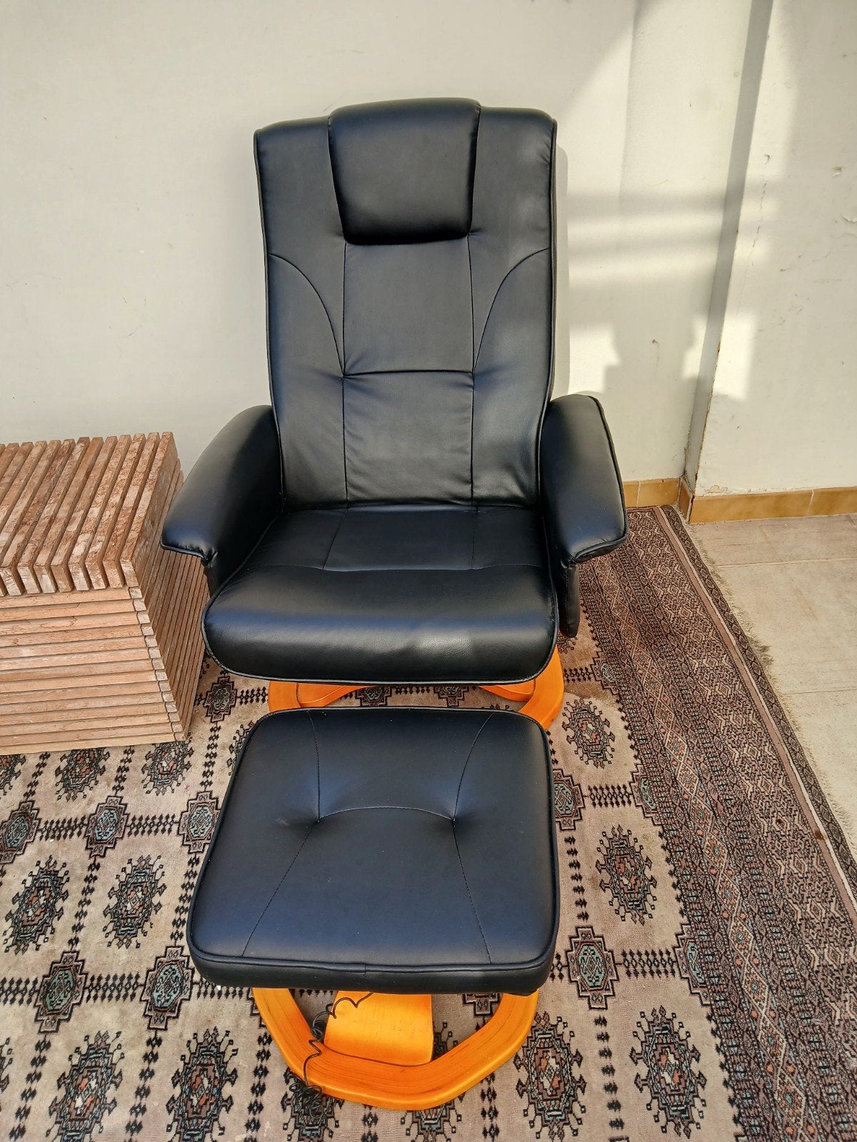 fauteuils et reposes pieds, Maison & Meubles, Enlèvement