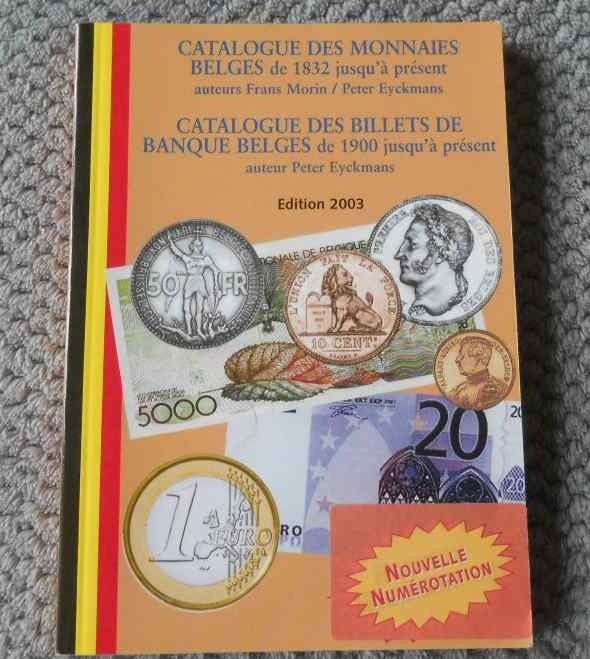 Catalogue des monnaies et billets belges - édition 2003, Postzegels en Munten, Ophalen of Verzenden