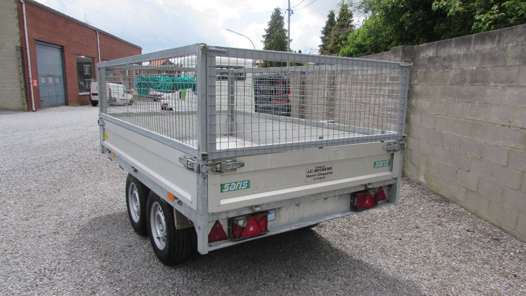 REMORQUE BENNE BASCULANTE SARRIS ELECTRIQUE  3900TVAC, Auto diversen, Ophalen, Gebruikt