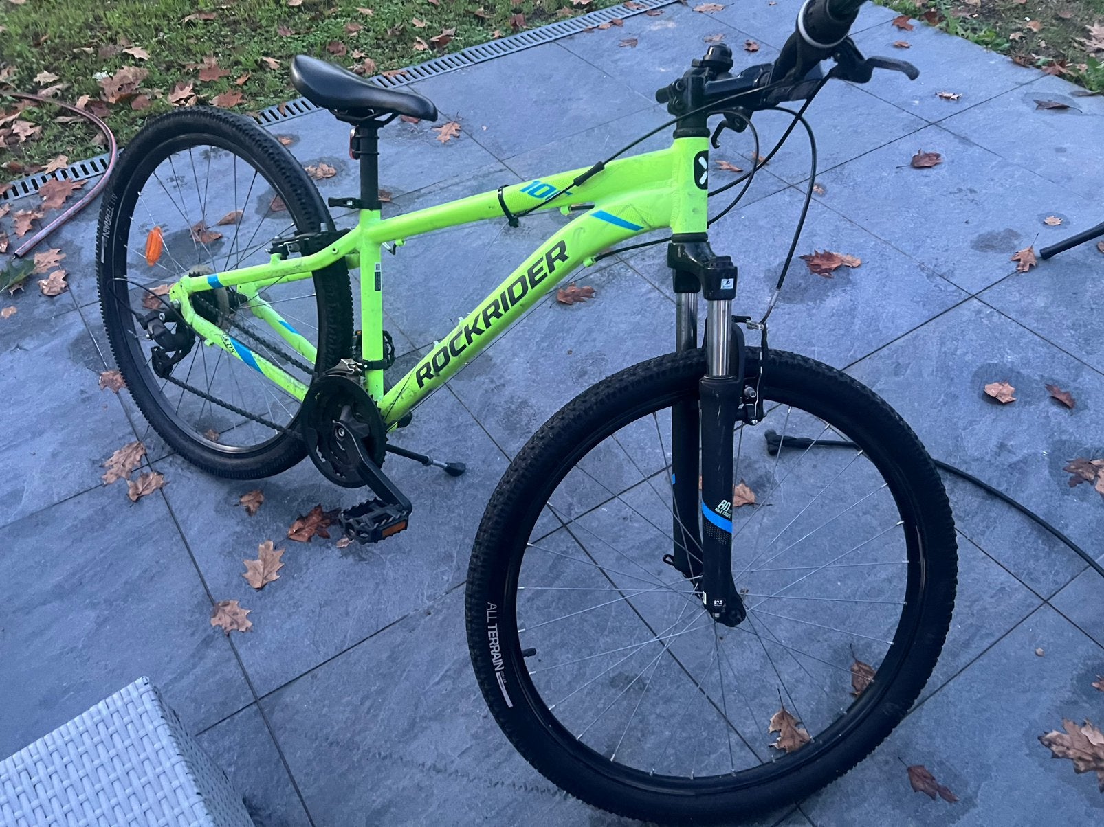 Fiets rockrider groen, Fietsen en Brommers, Gebruikt, Heren, 49 tot 53 cm, Geen vering