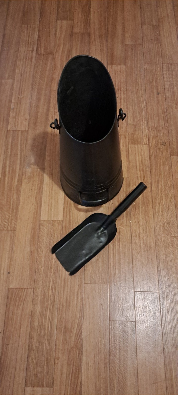 Pelletkan of Kolenkan met schep, Tuin en Terras, Ophalen, Nieuw, IJzer