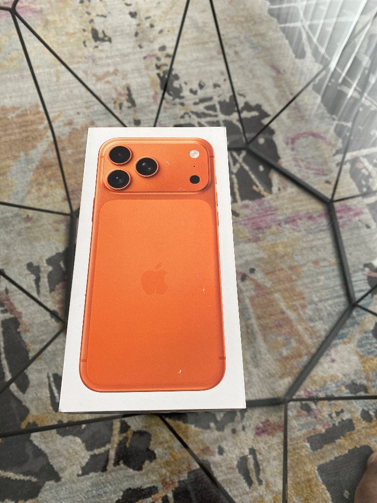 iPhone 17pro max 256gb , cosmic orange, Télécoms, Téléphonie mobile | Apple iPhone, Autres modèles, Enlèvement, Sans abonnement