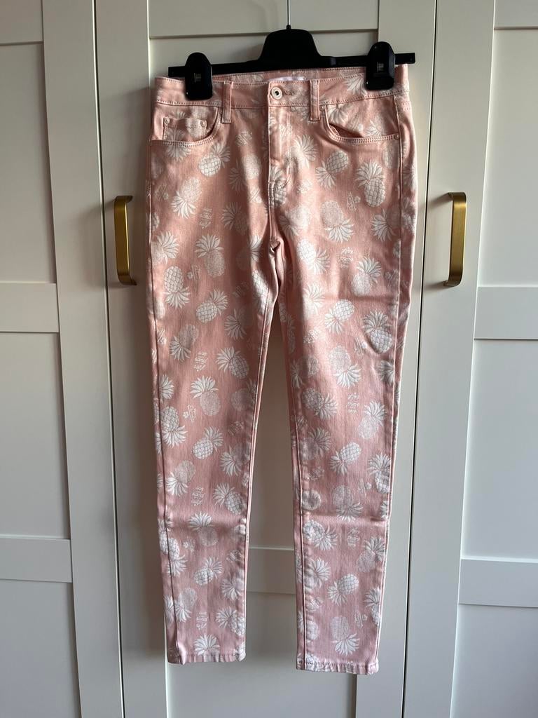 Strech broek, Toxik3, maat L, Maat 42/44 (L), Ophalen of Verzenden, Zo goed als nieuw, Roze