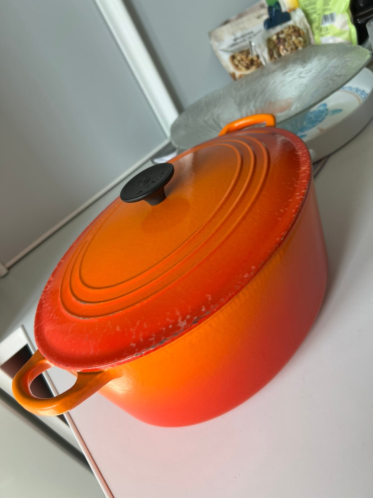 Cocote en fonte Le Creuset, Le Creuset, Enlèvement, Utilisé, Autres types