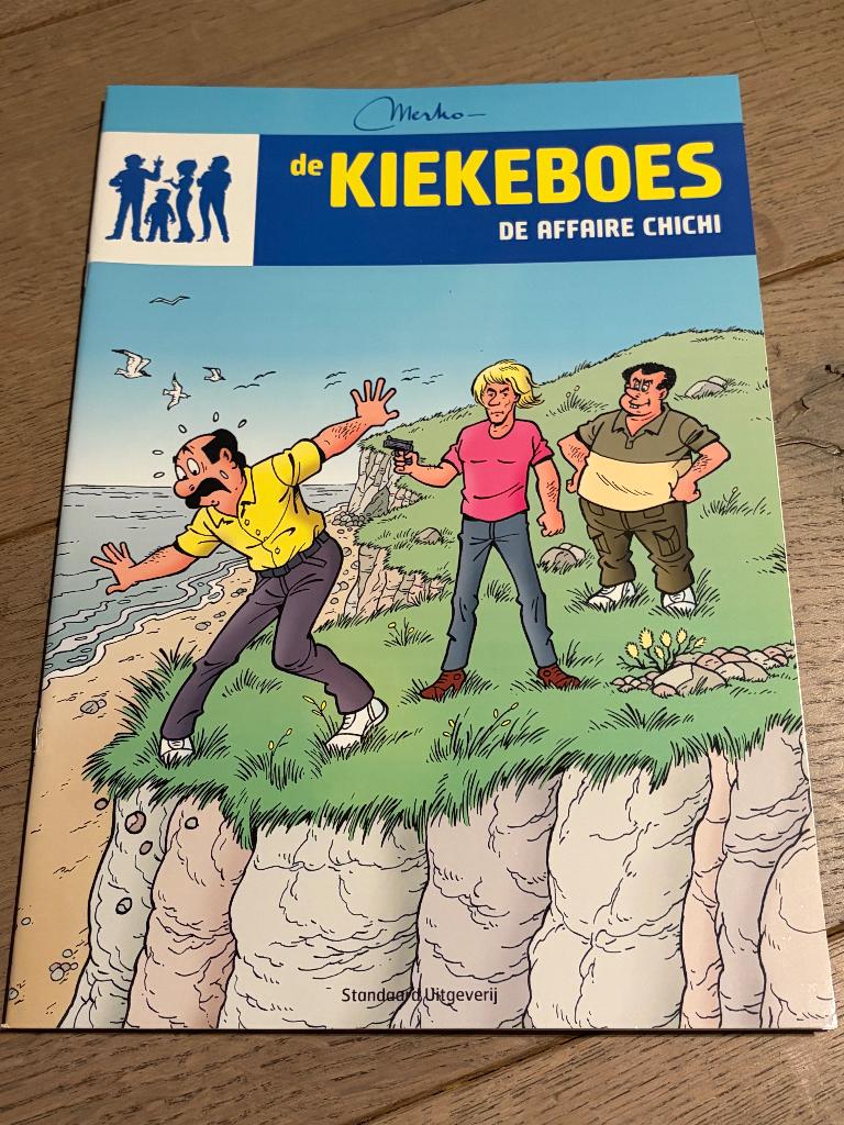 De Kiekeboes - De affaire chichi, Eén stripboek, Ophalen of Verzenden, Gelezen, Merho