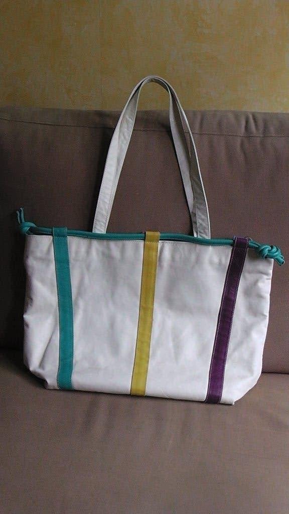 Lederen shopper tas, Ophalen, Gebruikt, Shopper