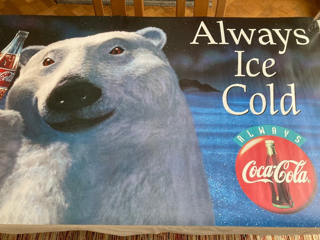 Poster COCA COLA  „Always ice cold”, Verzamelen, Ophalen of Verzenden, Nieuw, Overige typen