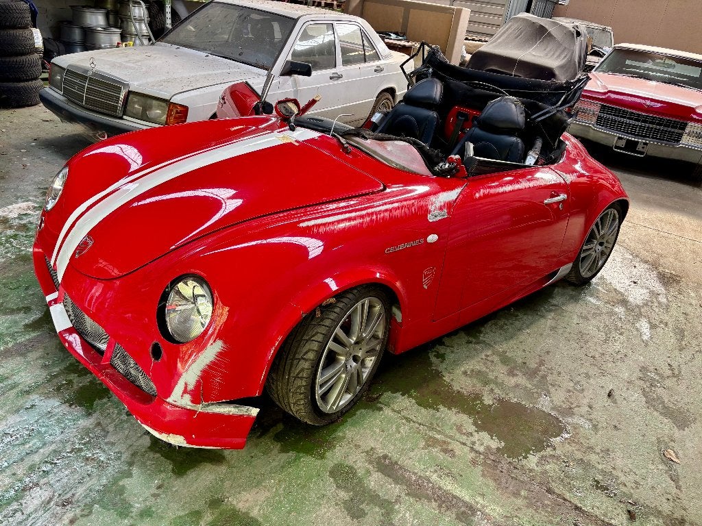 PGO Cevenne ongeluk compleet Belgisch immat 22600 km!!!, Auto's, Cabriolet, Handgeschakeld, 2 zetels, Rood