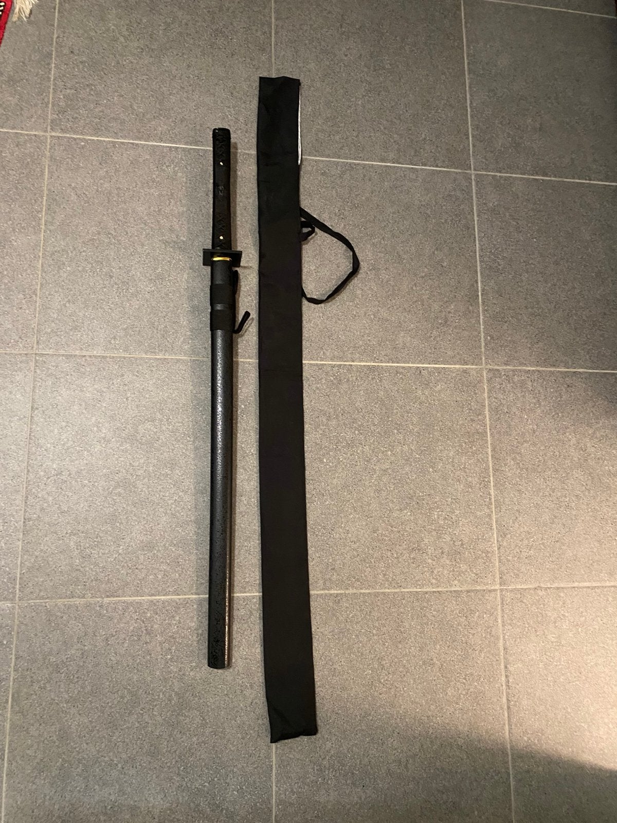 Ninjato zwaard black blade 1060 staal, Sport en Fitness, Vechtsporten en Zelfverdediging, Ophalen of Verzenden, Zo goed als nieuw