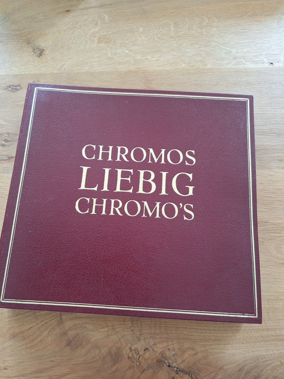 liebig chromos album kaft met 288 kaarten 45 voll reeksen, Verzamelen, Ophalen of Verzenden