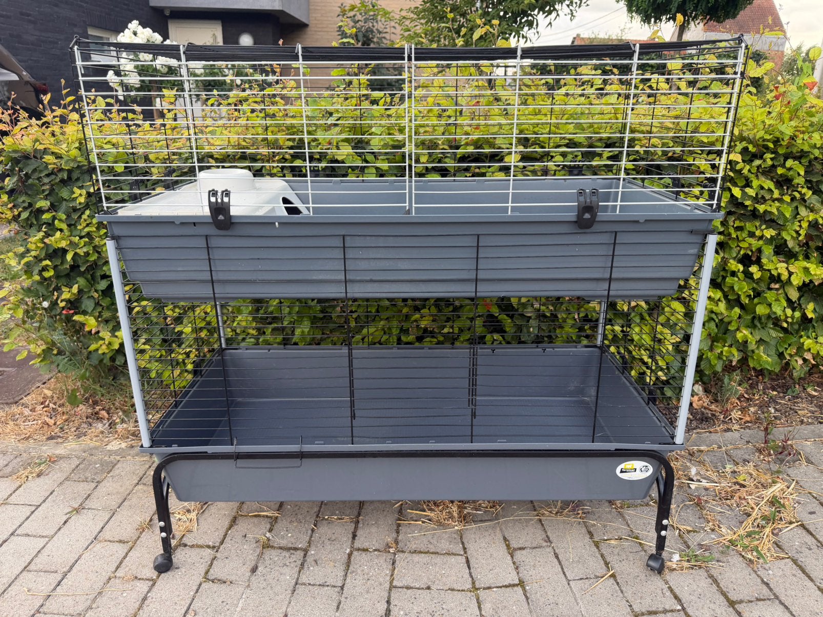 Cage double pour lapins Ferplast, Enlèvement, Comme neuf