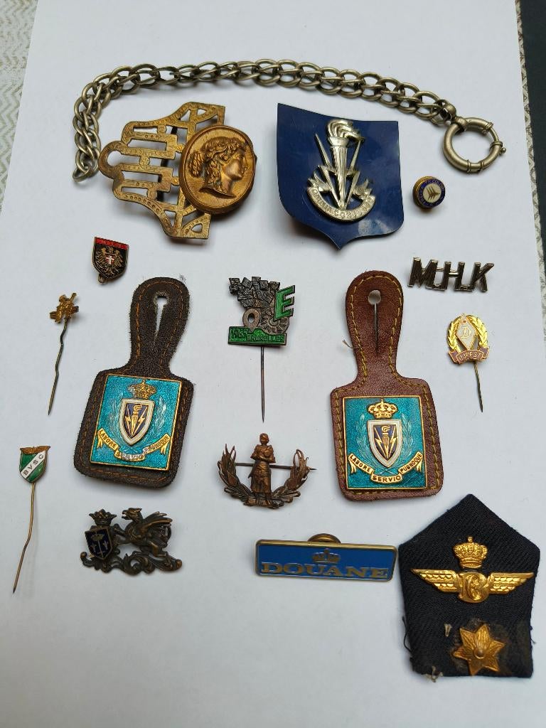Militaria, Verzamelen, Militaria | Algemeen, Ophalen of Verzenden, Overige soorten, Embleem of Badge