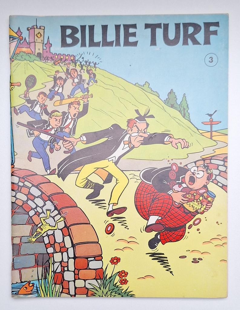 Bande dessinée Billie Turf, numéro 3, 1965, très jolie., Une BD, Enlèvement ou Envoi, Utilisé