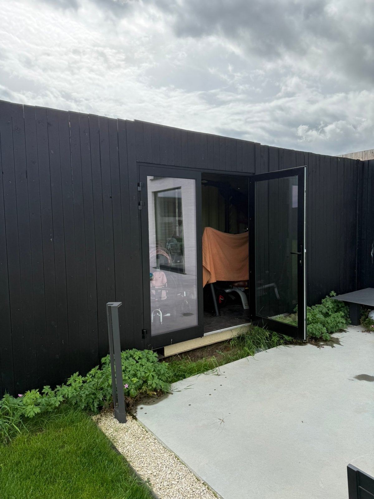 Nieuwe container met aluminium raam en dubbele beglazing., Enlèvement