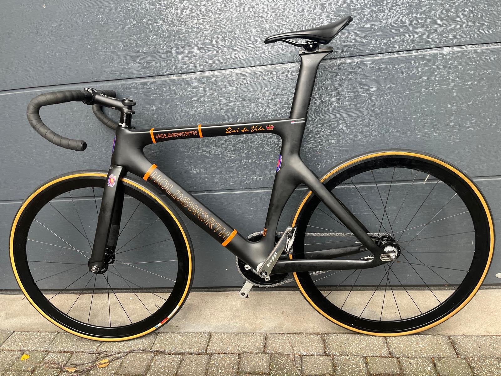 Pistefiets Holdsworth, Carbon, Zo goed als nieuw, 53 tot 57 cm, Ophalen