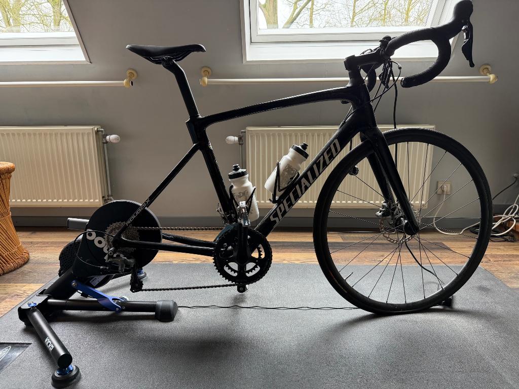 Racefiets Specialized Roubaix + Wahoo Kickr, 57 à 61 cm, Comme neuf, Enlèvement, Hommes