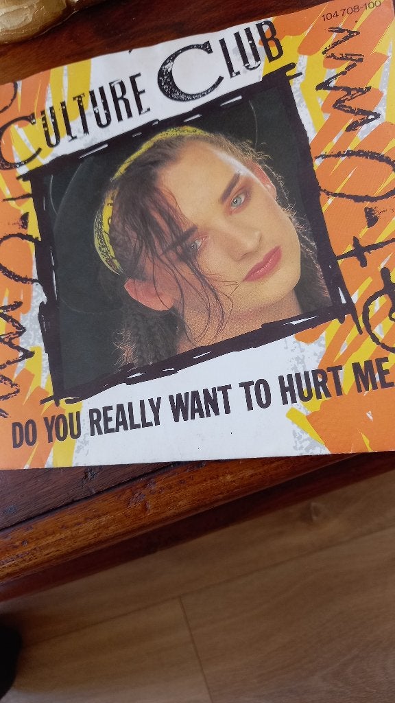Vinyl (45t) culture club "do you really want to hurt me", Cd's en Dvd's, Ophalen, Zo goed als nieuw, Pop