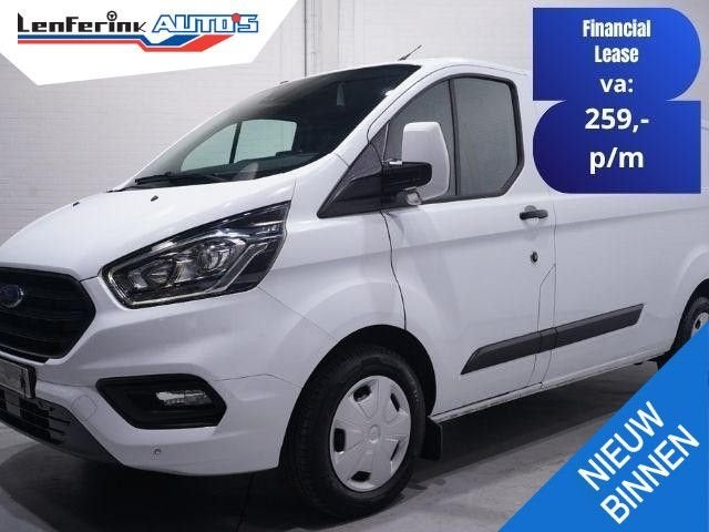 Ford Transit Custom 2.0 TDCI 130 pk L2H1 Trend Automaat Navi, Automaat, Parkeersensor, Wit, Bedrijf