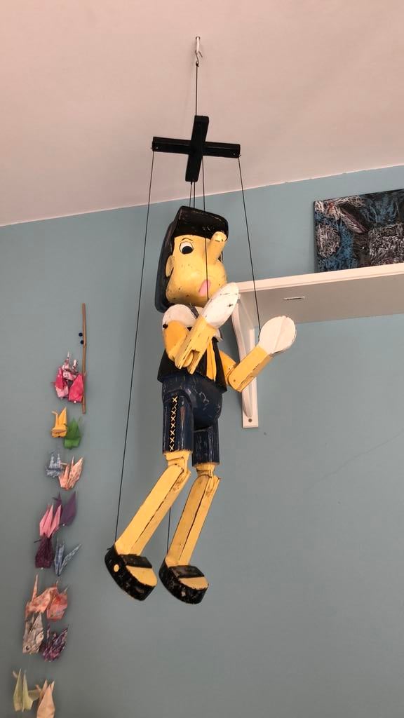 Ancienne grande marionnette de Pinocchio, Enlèvement