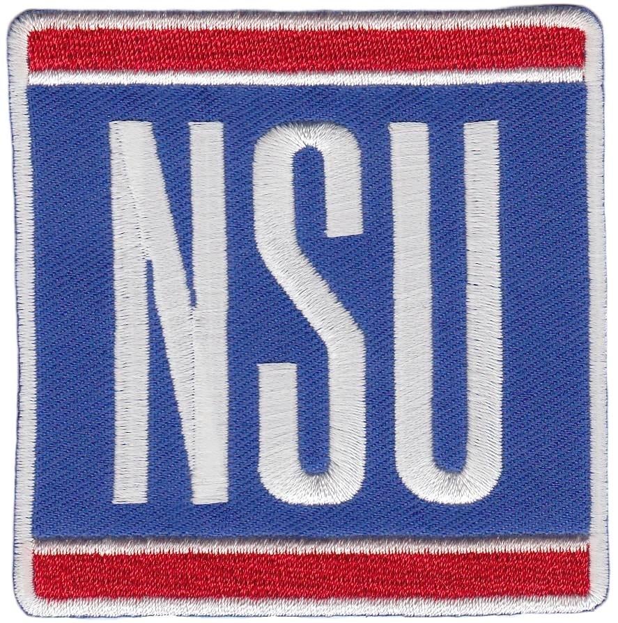 NSU Auto stoffen opstrijk patch embleem, Verzamelen, Verzenden, Nieuw