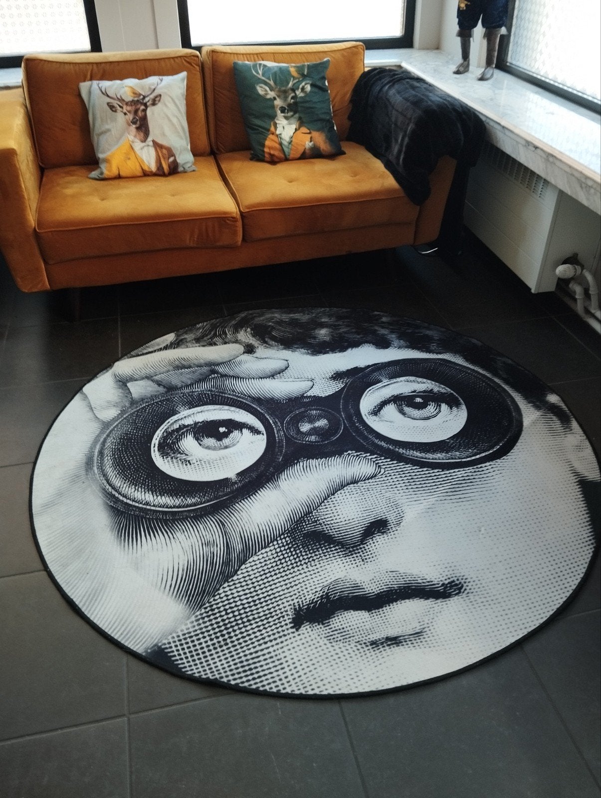 mooi retro tapijt, Huis en Inrichting, Stoffering | Tapijten en Vloerkleden, Ophalen