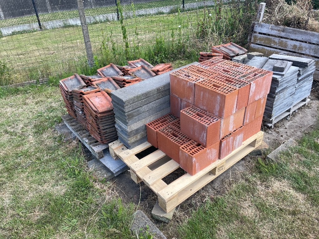 8x beton boordsteen 1m x 20cm hoog x 8,5 cm, Tuin en Terras, Bielzen en Borduren, Ophalen, Zo goed als nieuw, Minder dan 25 cm