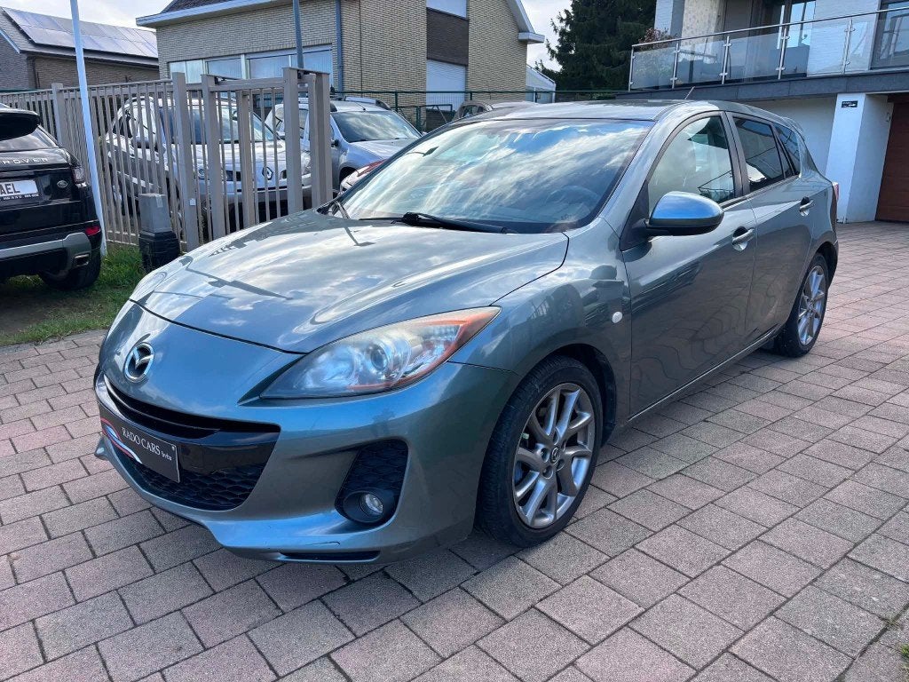 mazda 3 diesel van 2013, Auto's, Euro 5, 1600 cc, Elektrische ramen, Zilver of Grijs