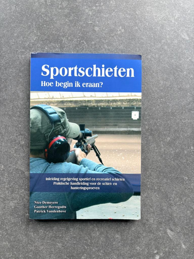 Sportschieten- Hoe begin ik eraan?, Ophalen, Zo goed als nieuw