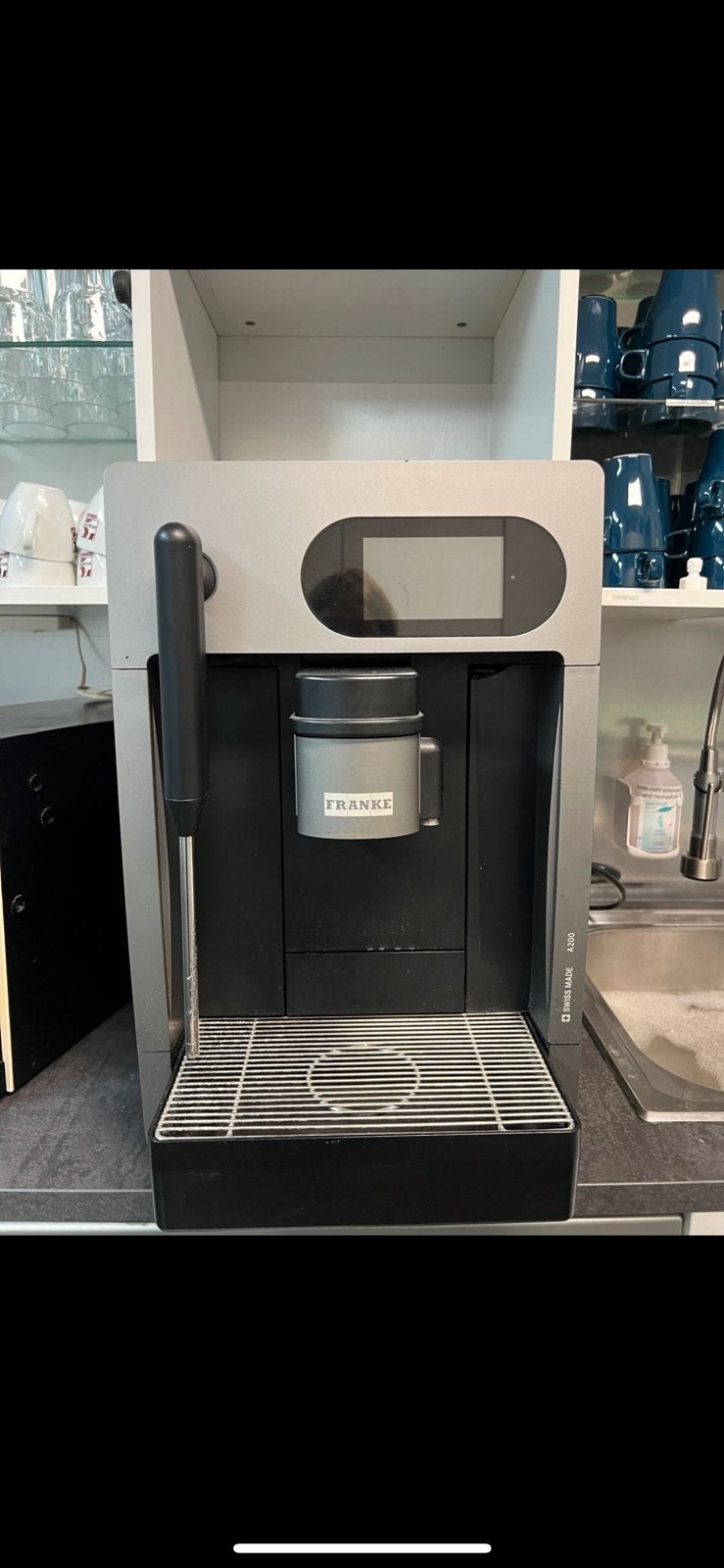 2 Franke A200 koffiezetapparaat, Ophalen, Gebruikt
