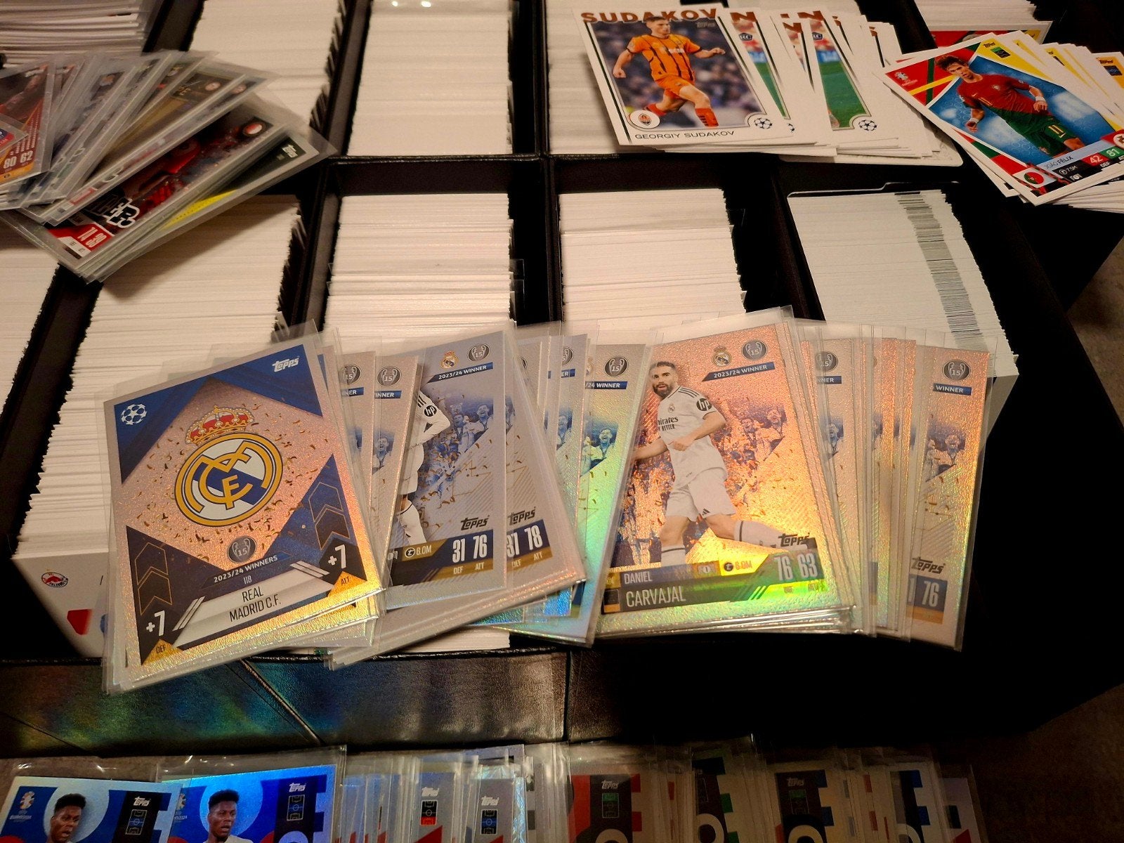 lot de +6000 cartes de football, Enlèvement ou Envoi
