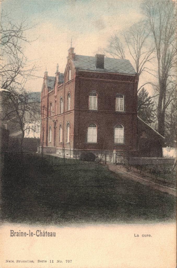 CP Braine-le-Château La Cure. Nels Serie 11 N707, Ophalen of Verzenden, Voor 1920, Ongelopen, Waals-Brabant