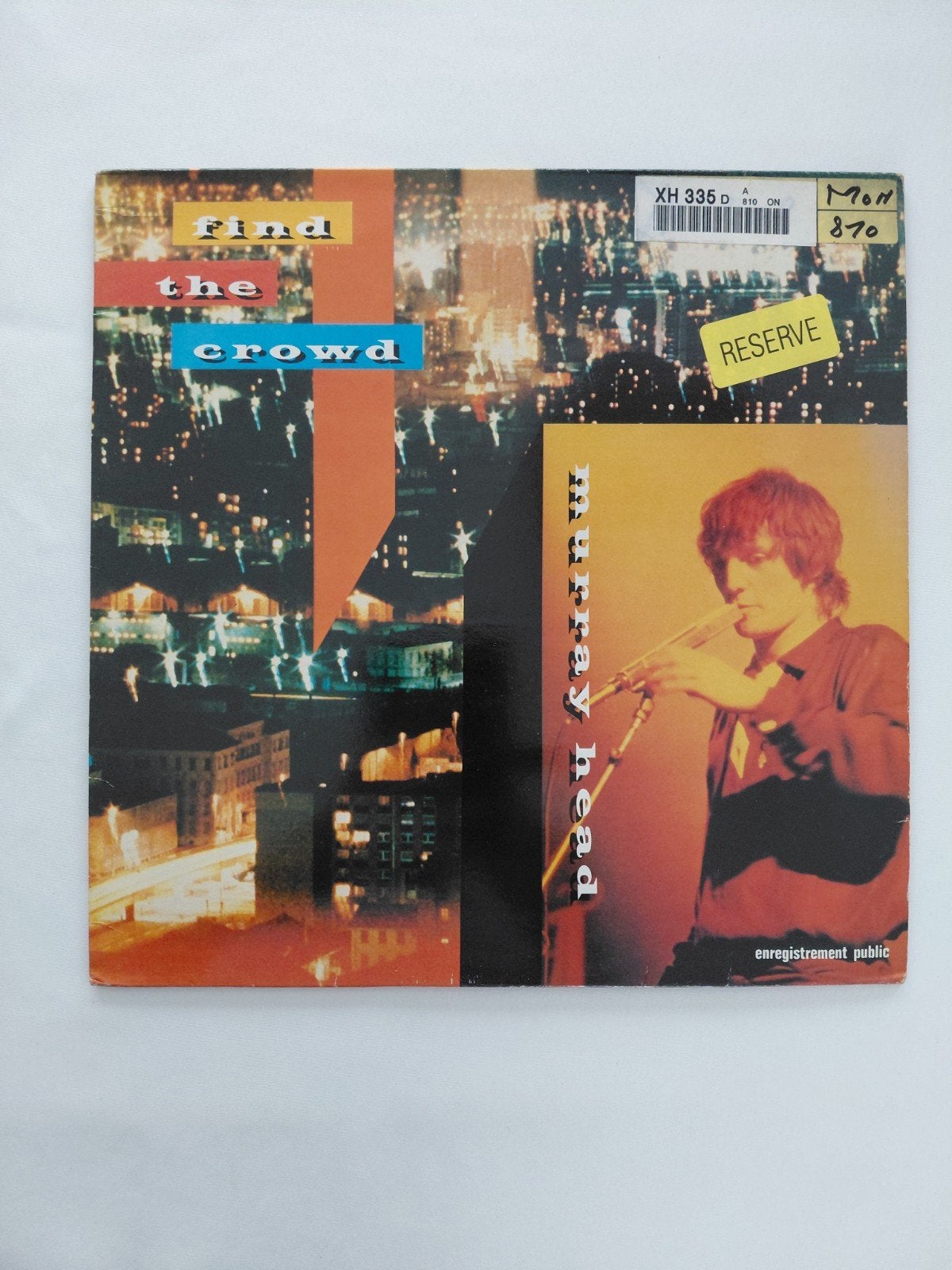 Murray head / find the crowd lp, CD & DVD, Promo, Enlèvement ou Envoi, LP