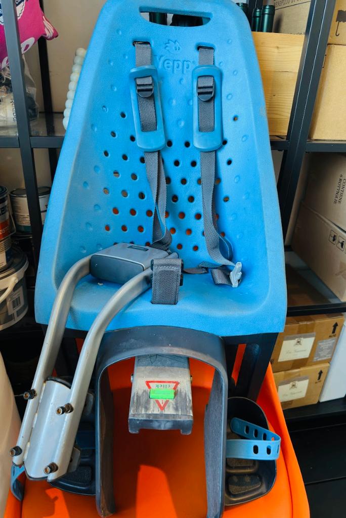 Fietsstoeltje Yepp - zadelpen bevestiging, Yepp (Thule), 0 à 18 kg, Enlèvement, Utilisé