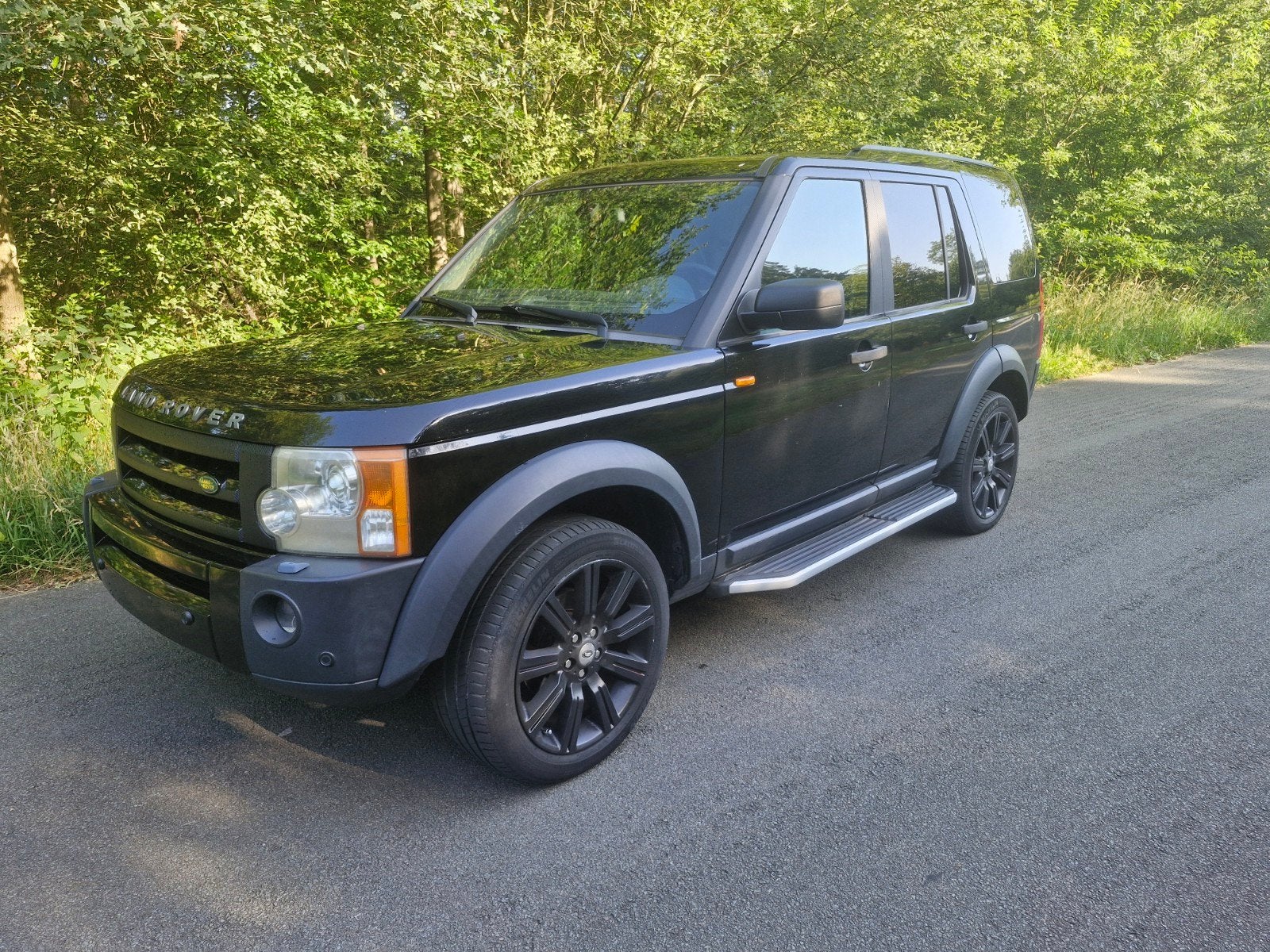 LANDROVER DISCOVERY 2.7 TDV6 4WD LICHTEVRACHT 3500KG TREK, Auto's, Automaat, Zwart, Leder, Bedrijf