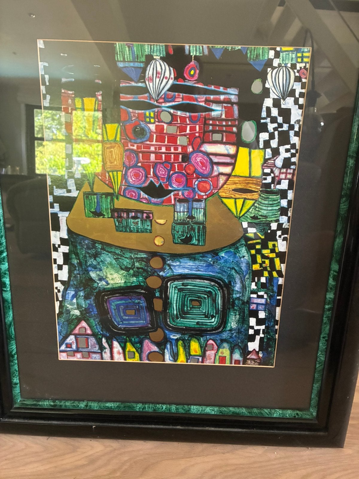 Peinture de Friederich Hunterwasser, Enlèvement ou Envoi