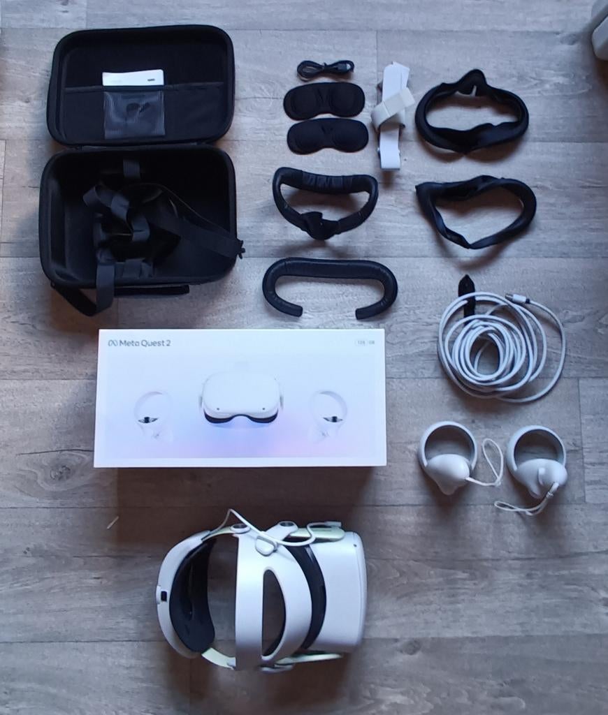 Casque réalité virtuelle / Oculus Quest 2 / Excellent État, Enlèvement ou Envoi, PC