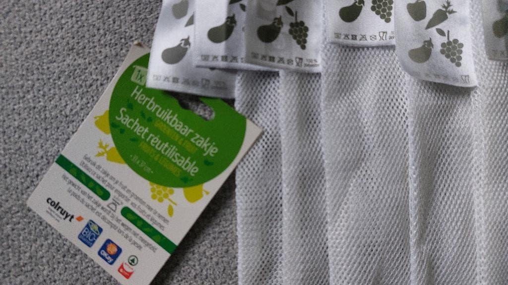 8 herbruikbare groente en fruitzakjes, Verzenden, Nieuw