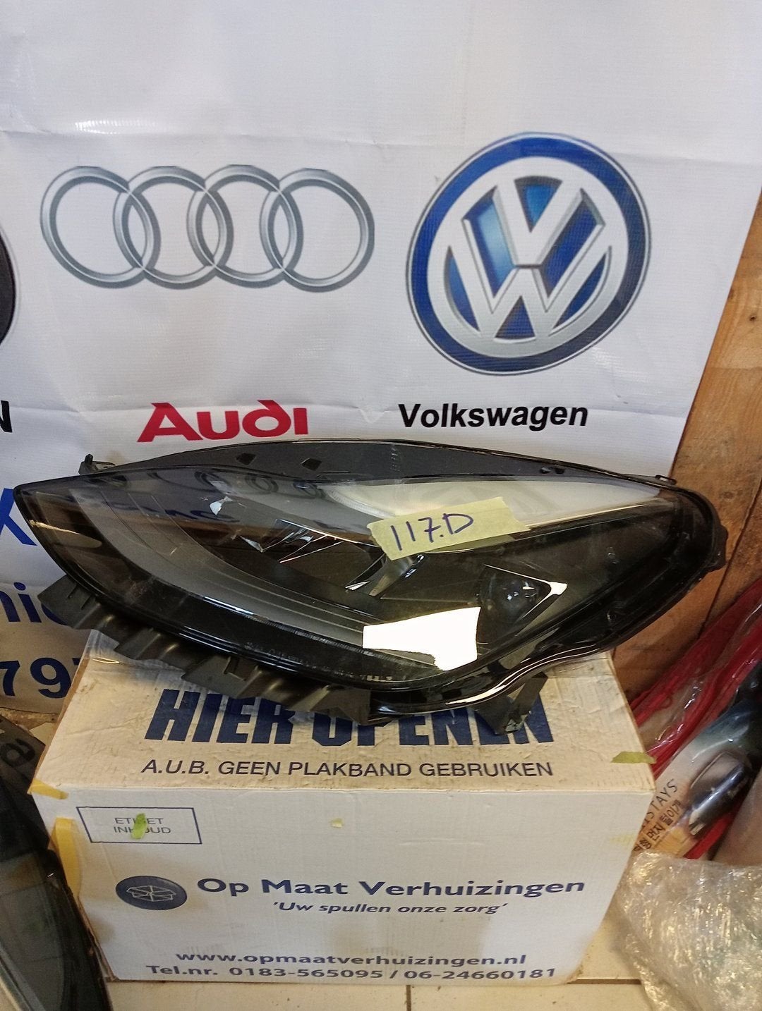 Koplamp TESLA MODEL 3 Y LED LINKS 1514952-00-, Gebruikt, -, Overige automerken, -