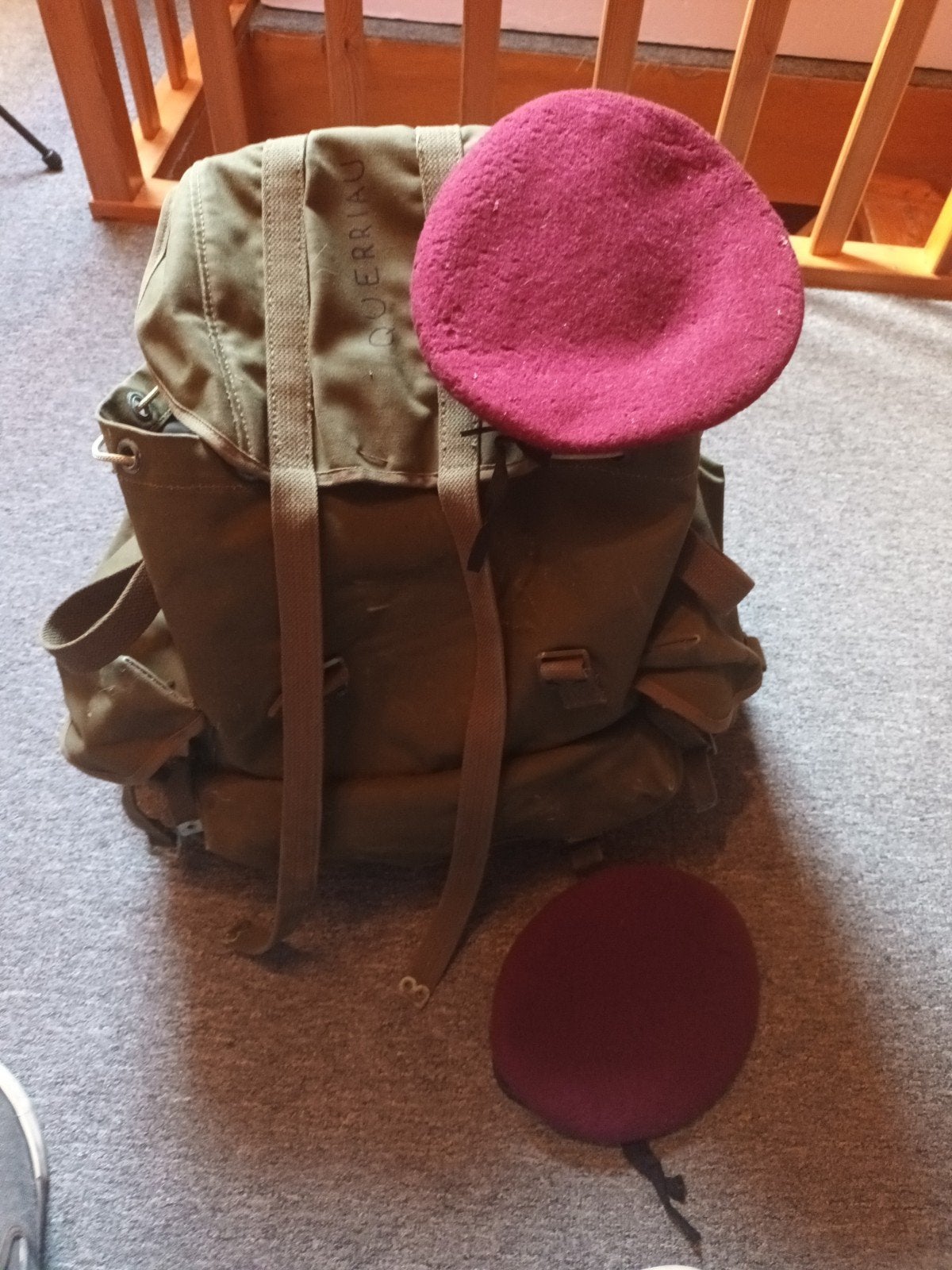sac para commando berghamt bérets militaire armée militaria, Collections, Enlèvement ou Envoi