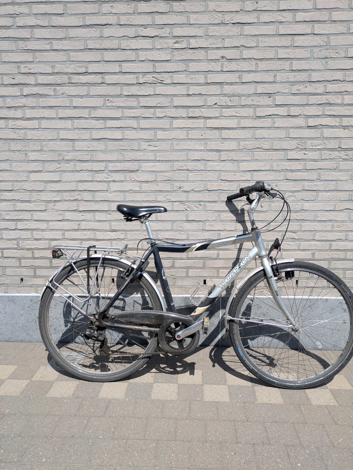 herenfiets Thompson, Fietsen en Brommers, 53 tot 57 cm, Ophalen, Gebruikt
