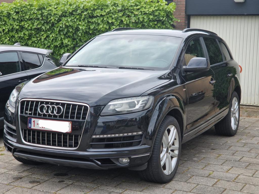 Audi Q7 Sline 7 places 3.0 TDI, Autos, Audi, Particulier, Q7, Caméra de recul, Alarme, Bluetooth, Air conditionné automatique