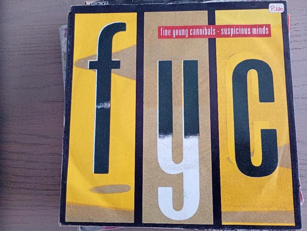 Fine Young Cannibals - Suspicious minds, Gebruikt, 7 inch, Ophalen of Verzenden, Pop