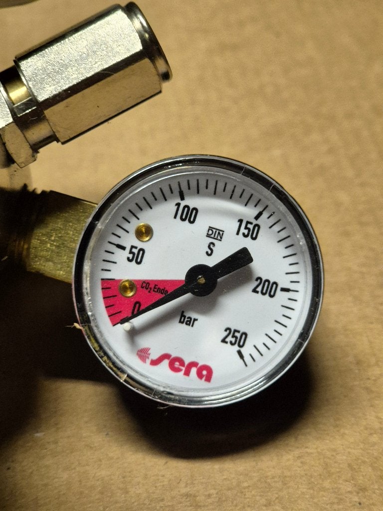 Sera Flore Co2 Drukregelaar, Dieren en Toebehoren, Ophalen of Verzenden, Zo goed als nieuw, CO₂-systeem, Sera